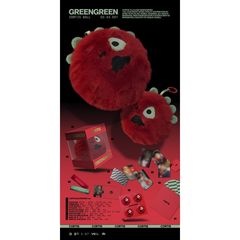 K-POP・アジア CORTIS GREENGREEN CORTIS BALL TNT REDRED Cortis - Greengreen [Cortis Ball REDRED Ver.] - Music