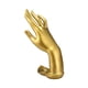 thumbnail image 2 of Anillos de boda Soporte de mano Accesorios de fotografía Mano de maniquí Organizador de cadena de mano Dorado, 2 of 9