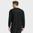 thumbnail image 2 of Men's Fanatics Black Los Angeles Kings Authentic Pro Road Tri-Blend Sweatshirt, 2 of 5