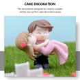 thumbnail image 3 of unbranded 1Ud Topper Decorativo De Vinilo Para Pastel Con Pareja Romántica Color Variado, 3 of 8