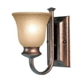 thumbnail image 2 of Woodbridge Lighting Dresden 1 Light Steel Wall Sconce in Graystone, 2 of 2