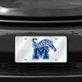 thumbnail image 2 of Memphis State Tigers Silver Laser License Plate, 2 of 6