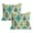 Paso Turquoise, variant on Jordan Manufacturing 21" x 24" Andorra Umber Brown Damask Rectangular Outdoor Deep Seat Chair Back Cushion with Welt (2 Pack)