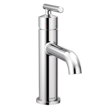 Moen 6145 Gibson 1.2 GPM Single Hole Bathroom Sink Faucet with Pop-Up Drain Assembly - Chrome