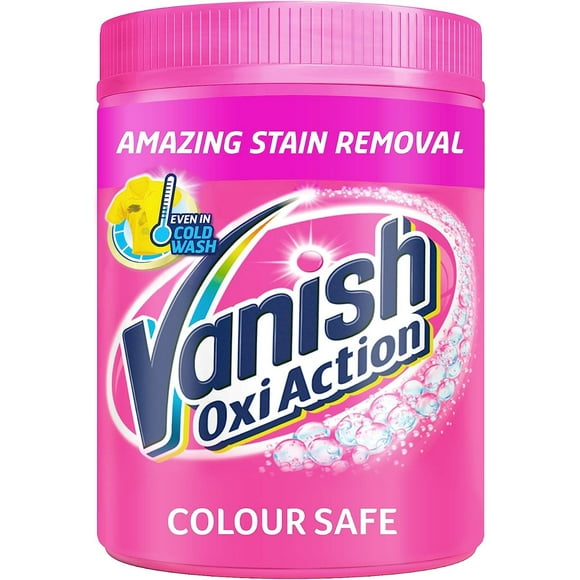 Quitamanchas Vanish Oxi Action Colour Safe, 1 kg, para ropa