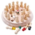 thumbnail image 1 of Juguetes de de ajedrez Memory Stick Stick de , de tablero de aprendizaje de color , adecuado para mayores de 3 Sunnimix Memory Matchstick Chess, 1 of 8