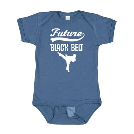 

Inktastic Martial Arts Future Black Belt Karate Gift Baby Boy or Baby Girl Bodysuit