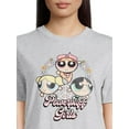 thumbnail image 4 of Powerpuff Girls Juniors’ Boyfriend Graphic Tee, Sizes XS- 3XL, 4 of 5
