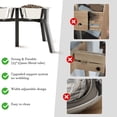 thumbnail image 4 of Soporte para Cuencos SHAINFUN Ajustable para Perros Medianos y Grandes, 4 of 6