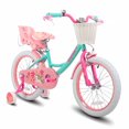 thumbnail image 1 of JOYSTAR Unicorn Vélo Fille 18 Pouces, Vert, 1 of 7