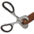 thumbnail image 2 of Vertigo Stainless Steel Clipper Cigar Cutter Scissors w/Rubberized Handles 1046, 2 of 2