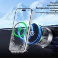 thumbnail image 4 of X19 Charging Car Phone Holder - Magnetic Wireless Charger with Cooling System, Vacuum Adsorption Stand, 4 of 4