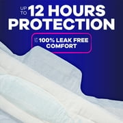 Always Maxi Pads Size 5, Extra Heavy Overnight with Wings, 14 Count