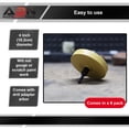 thumbnail image 3 of ABN Rubber Eraser Wheel & Adapter 6-Pack Vinyl Decal Pinstripe Adhesive Remover, 3 of 7