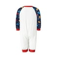 thumbnail image 3 of Nituyy Christmas Pajamas for Family Long Sleeve Print Top and Plaid Pants Sleepwear Xmas Holiday Pjs Sets, 3 of 6