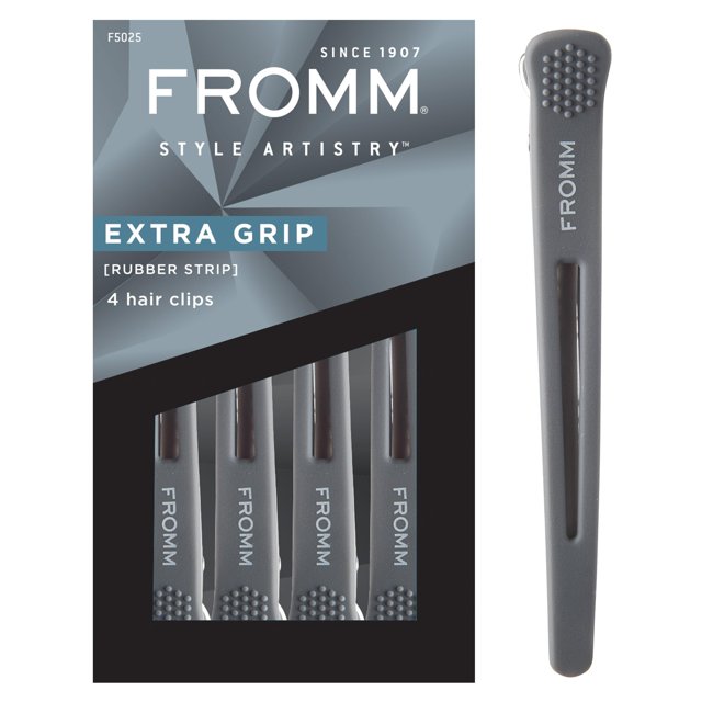 Fromm F5025 Clip de goma con agarre extra (paquete de 4)