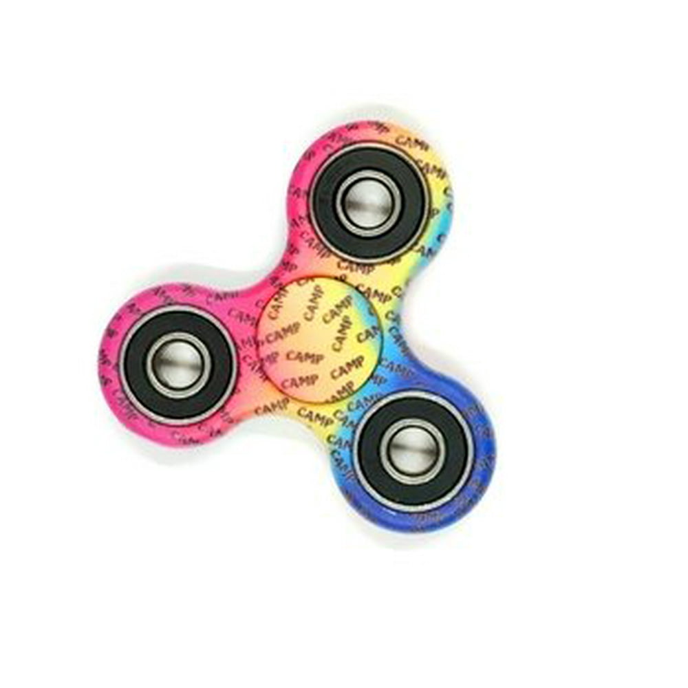 TriSpinner Fidget Spinner Rainbow Camp Spinner Design Toy Stress
