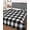 Black, variant on Black Purple Plaid King Size Down Alternative Comforter, Lightweight Comforter Quilt Bedding Set with Pillow Shams Farmhouse Simple Buffalo Checked All Seasons Bed Comforter Duvet Insert 96"x106"