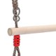 thumbnail image 4 of Wooden Trapeze Swing Bar With Plastic Gym Rings For Indoor Outdoor Fun Kids Children Adult Fitness, 4 of 5