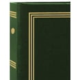 thumbnail image 3 of Pioneer Photo Album Classic 3 Ring Photo Album with Gold Trim, Holds 300 4x6" Photos, 3 Per Page, Hunter Green, 3 of 3