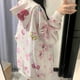 thumbnail image 4 of Sudadera con capucha y cremallera con dibujos animados de Hello Kitty de Sanrioed, sudadera con capucha para niñas, chaqueta Lolita Kawaii, ropa de abrigo holgada estilo Harajuku, ropa para mujer, 4 of 5