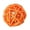 Orange, variant on opvise Rattan Ball With Bell Cage Shape Portable Cat Rattan Ball for Home Purple