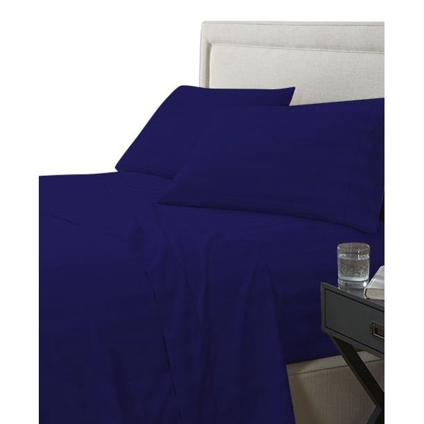 1800 Series Brushed Microfiber 4pc UnAttached Waterbed Sheet Queen