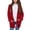 Deep Red, variant on Grblisyd Girls Cardigan Sweaters with Pockets Open Front Fuzzy Sweater Coats Winter Warm Sherpa Jacket for Kids 5-13 Years