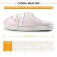 thumbnail image 2 of Kids Slippers Cinnamoroll House Slippers Warm Soft Plush Slipper Anti-Slip Winter Fluffy House Shoes for Boys Girls, 2 of 7