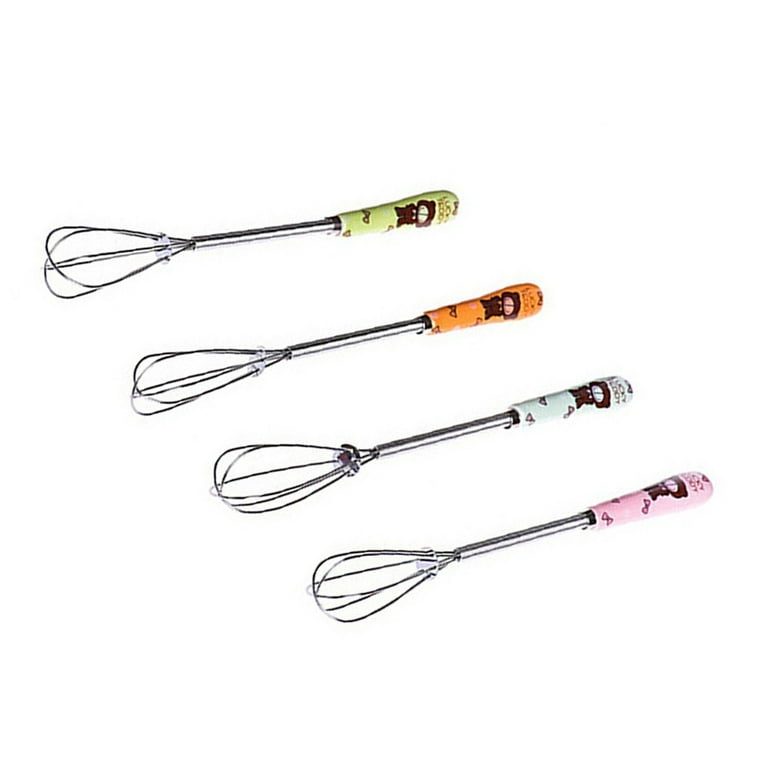 Mian 80025 Stainless Steel Mini Beater Whisk Keychain 6 Pieces