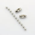 thumbnail image 2 of 10m Tarnish Resistant 304 Stainless Steel Ball Chains with Spool Stainless Steel Color 4mm, 2 of 3