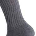 thumbnail image 6 of Women's Cotton Blend Crew Socks 3-Pack - Breathable for Active Wear, Fits Shoe Size 5-10, 6 of 6