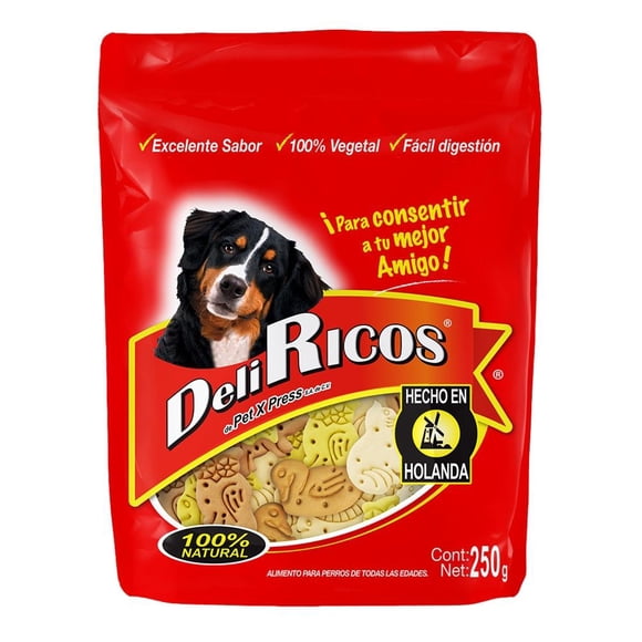 Premios para Perro Deli Ricos Sabor Animalitos 250 g