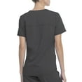 thumbnail image 3 of Scrubstar Women's Fashion Premium Ultimate Mock Wrap Scrub Top, 3 of 8