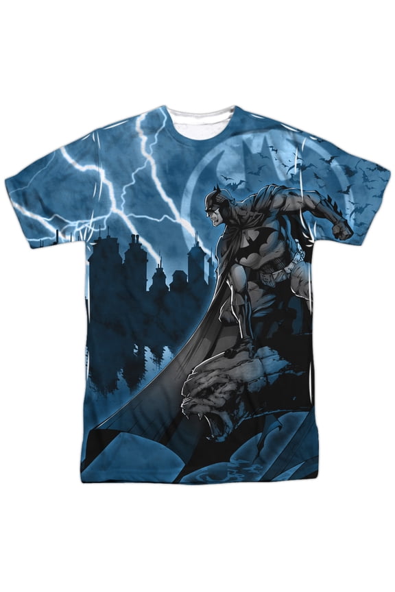 Batman - Lightning Strikes - Short Sleeve Shirt - XX-Large