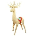 thumbnail image 2 of Northlight Lighted Standing Reindeer Outdoor Christmas Decoration - 60" - Warm White Lights, 2 of 2