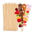 thumbnail image 2 of Palillos Para Brochetas Palo De Bambú Madera 30cm 90pzs, 2 of 9