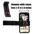 thumbnail image 5 of 3-in-1 Travel Essentials Set | Airplane Tray Table Cover with Pockets, Universal Phone Mount & Clip-On Carry Bag – Must-Have Travel Accessories, 5 of 10