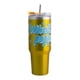 thumbnail image 2 of Termo 1.2 L Bob Esponja Amarillo Doble Pared con Asa y Popote de Acero Inoxidable, 2 of 7