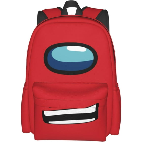 RED FACE 3d Anime Backpack Cartoon Fashion Men's Backpack Perfect For Outdoor Travel And Casual Riding KSRS