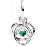 Pandora Green Eternity Circle Dangle Charm
