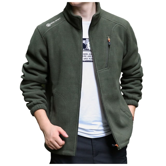 Men's Softshell Jacket with Thermal Hooded Windproof Outdoor Winter Coat for Hiking Camping