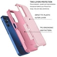 thumbnail image 4 of For Samsung Galaxy A15 5G Phone Case, Ebizware Shockproof Case Military Grade Heavy Duty Full Body Protection Rugged Cover for Galaxy A15 5G, Rose Gold, 4 of 9