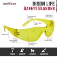 thumbnail image 2 of Safe Handler Full Color Yellow Safety Glasses For Men/Women (Box of 12), 2 of 7