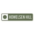 thumbnail image 2 of Circle Ski Hill Novelty Sign, Metal Wall Decor - 4x18 inches, 2 of 4