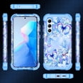 thumbnail image 5 of Casetego for Samsung Galaxy A55 5G/A35 5G Case,Three Layer Heavy Duty Sturdy Shockproof Full Protection Rugged Hard PC+Soft TPU Bumper 6.6 inch Phone Case,Blue, 5 of 8