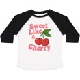 thumbnail image 3 of Inktastic Sweet Like a Cherry Cute Cherry Illustration Boys or Girls Toddler T-Shirt, 3 of 5