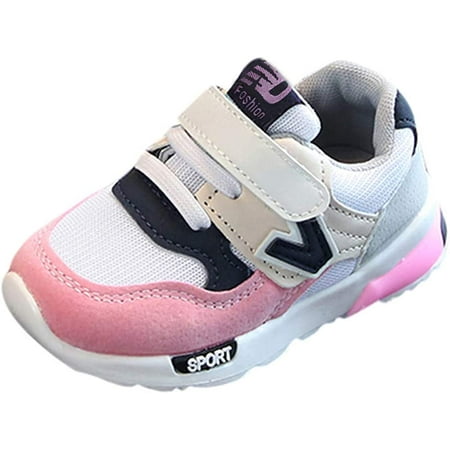 

Baby Girls Boys Soft Sole Sneaker Mesh Lightweight Breathable Shoes Playing Sports Shoes