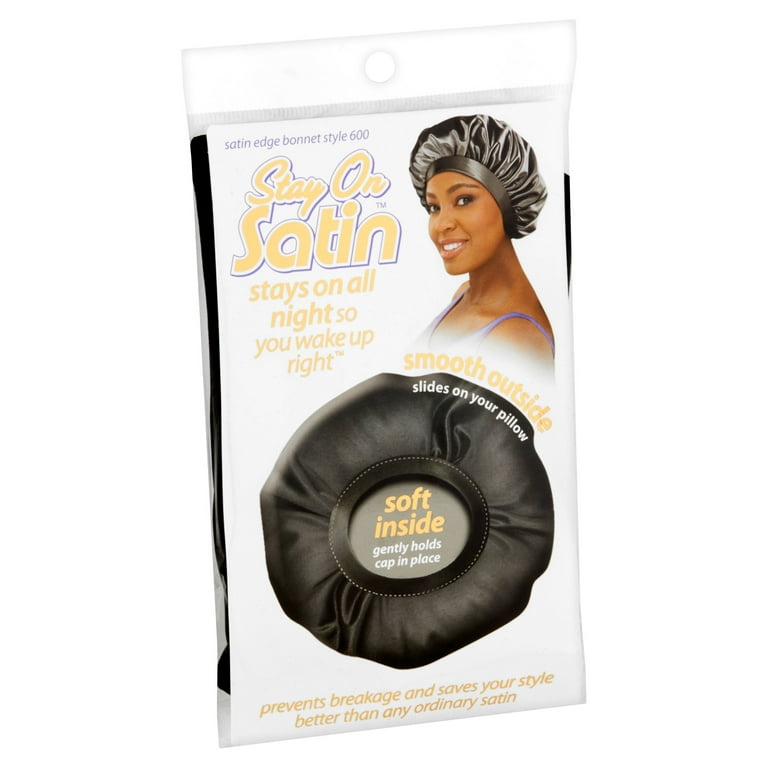 STAY ON SATIN Satin Edge Bonnet STAY ON SATIN Satin Edge Bonnet