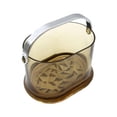 thumbnail image 2 of TISHITA 2.5L Ice Cube Container, Acrylic Champagne Bucket, Beverage Chilling Tub, Bucket for Hotel Bbq Beach , Brown, 2 of 8